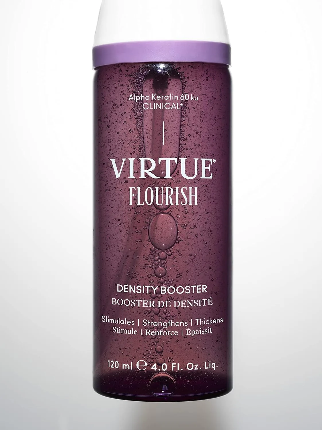 Спрей-усилитель для роста и утолщения тонких волос Virtue Flourish, средство для увеличения густоты волос, без сульфатов, подходит для окрашенных волос. 118 мл (1 шт.) — фото 2