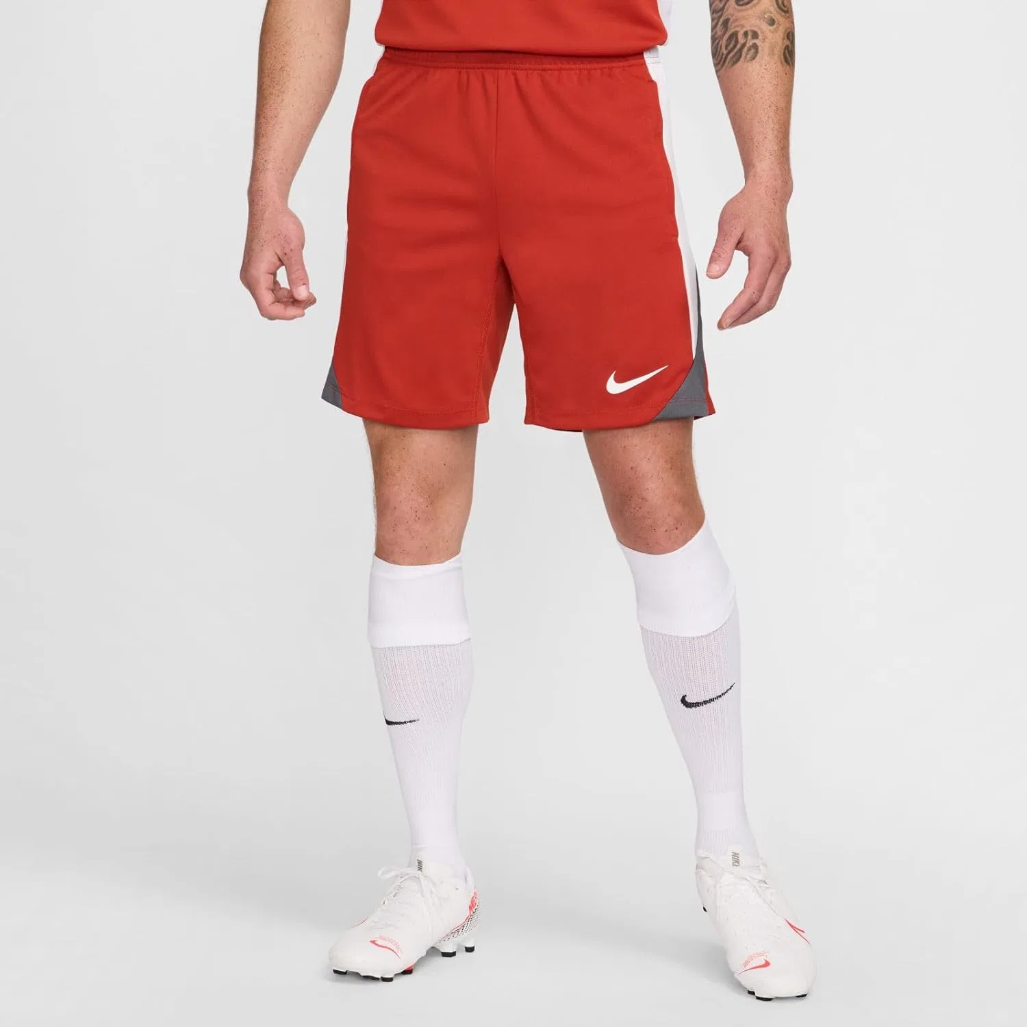 Шорты для активного отдыха Nike, драконий красный/белый/железно-серый/белый, S — фото 4