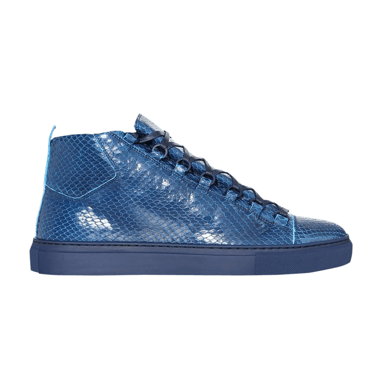 

Кроссовки Balenciaga Arena High 'Blue Python', синий