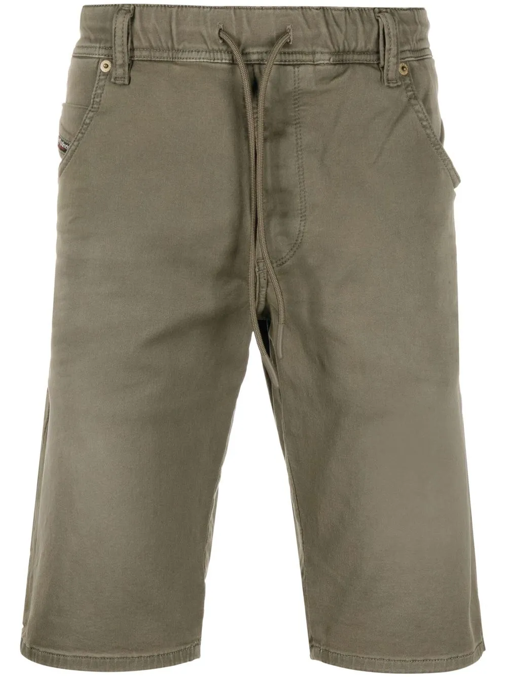 

Джинсовые шорты с кулиской DIESEL, зеленый