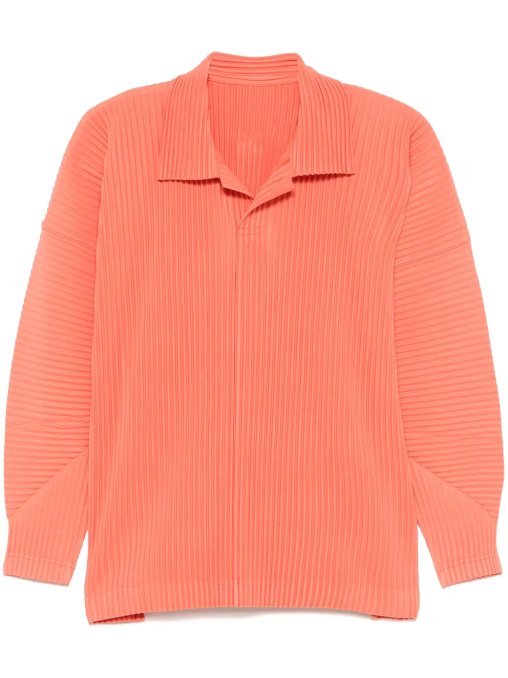 

Рубашка поло MC October Homme Plissé Issey Miyake, оранжевый