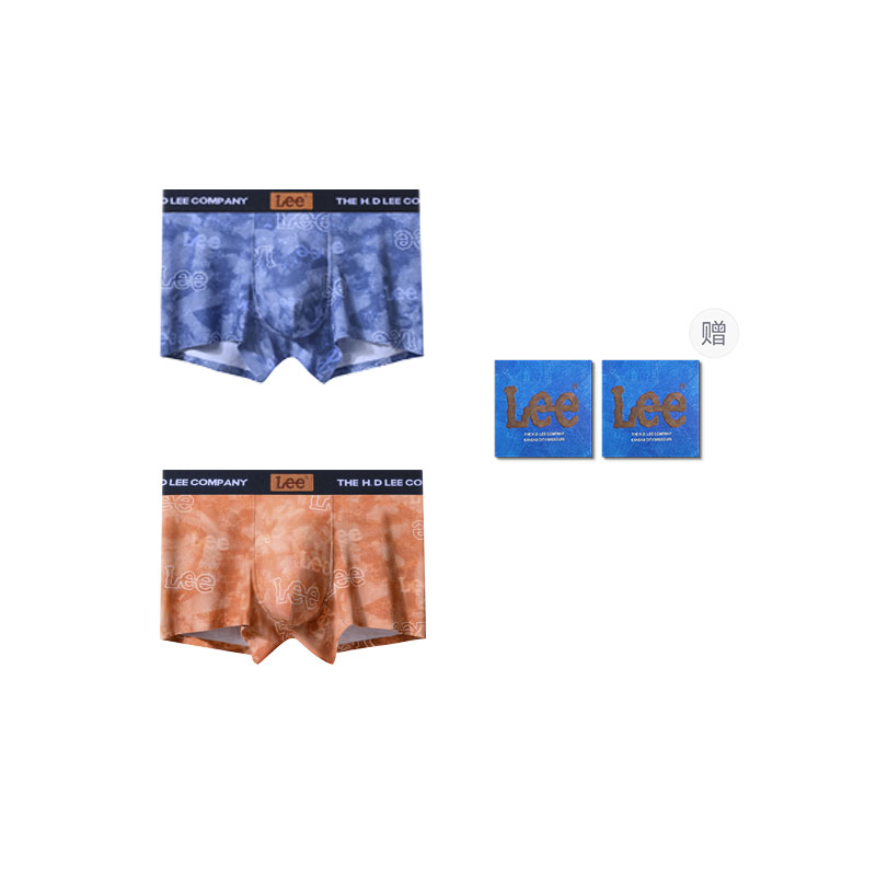 

Трусы мужские подарочный набор из 2 полосок Lee, оранжевый