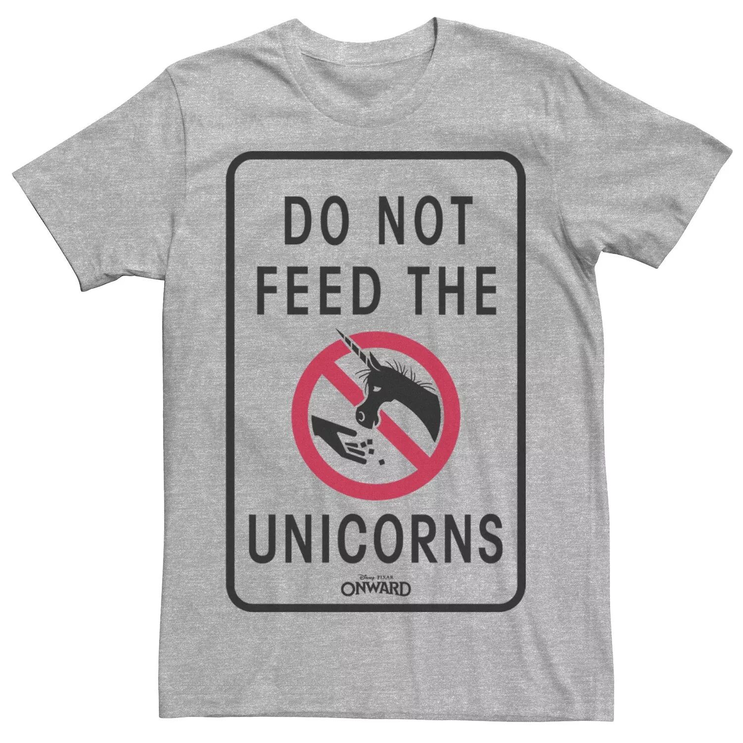 

Мужская футболка Onward Do Not Feed The Unicorns Disney / Pixar