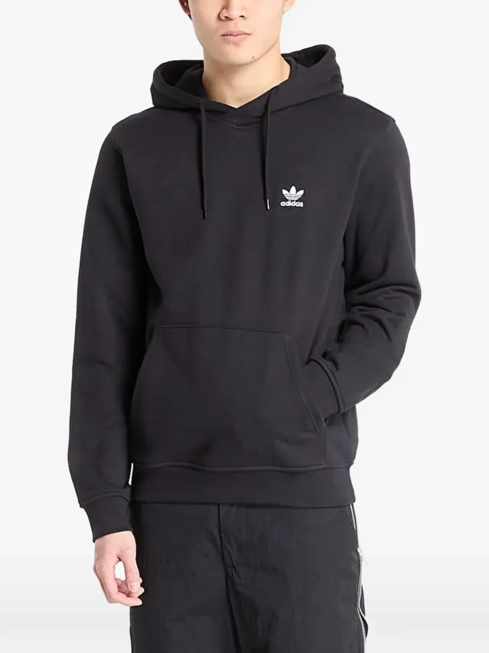 Худи на кулиске Adidas, черный
