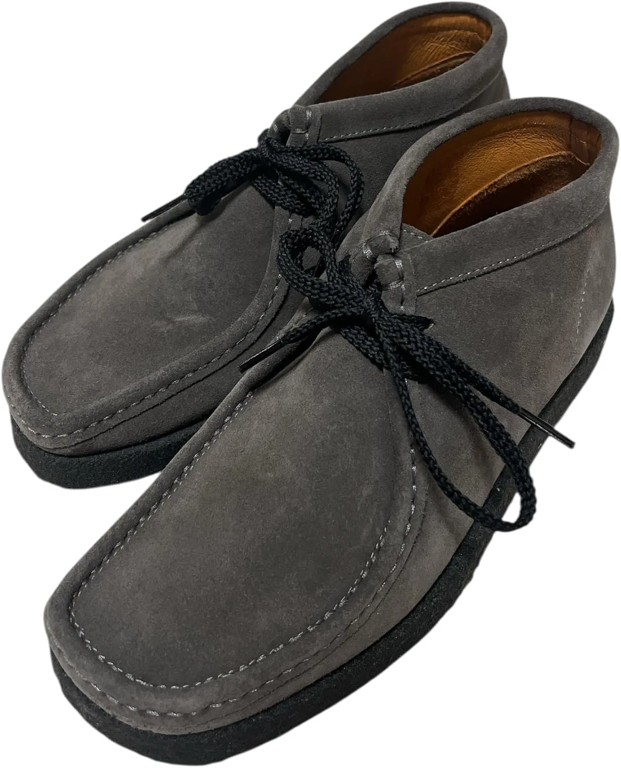 Мокасины из замши Padmore&Barnes, серый Padmore&Barnes(パドモア&バーンズ) — фото 2