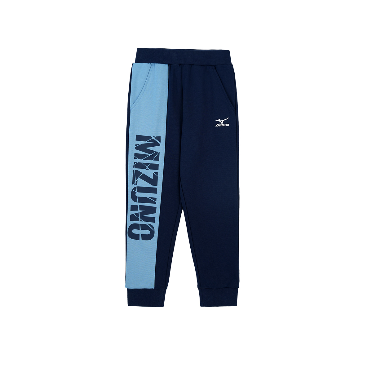 Детские вязаные спортивные штаны Mizuno, зеленый — фото 3