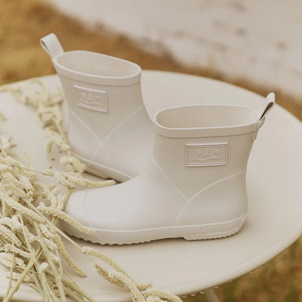 Мужские низкие резиновые сапоги Bsm Rain Boots Low серого цвета от Bensimon