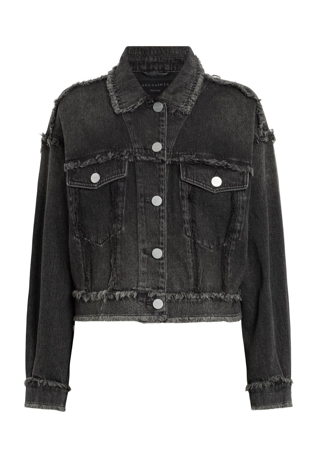 

Джинсовая куртка CLAUDE FRAY AllSaints, черный