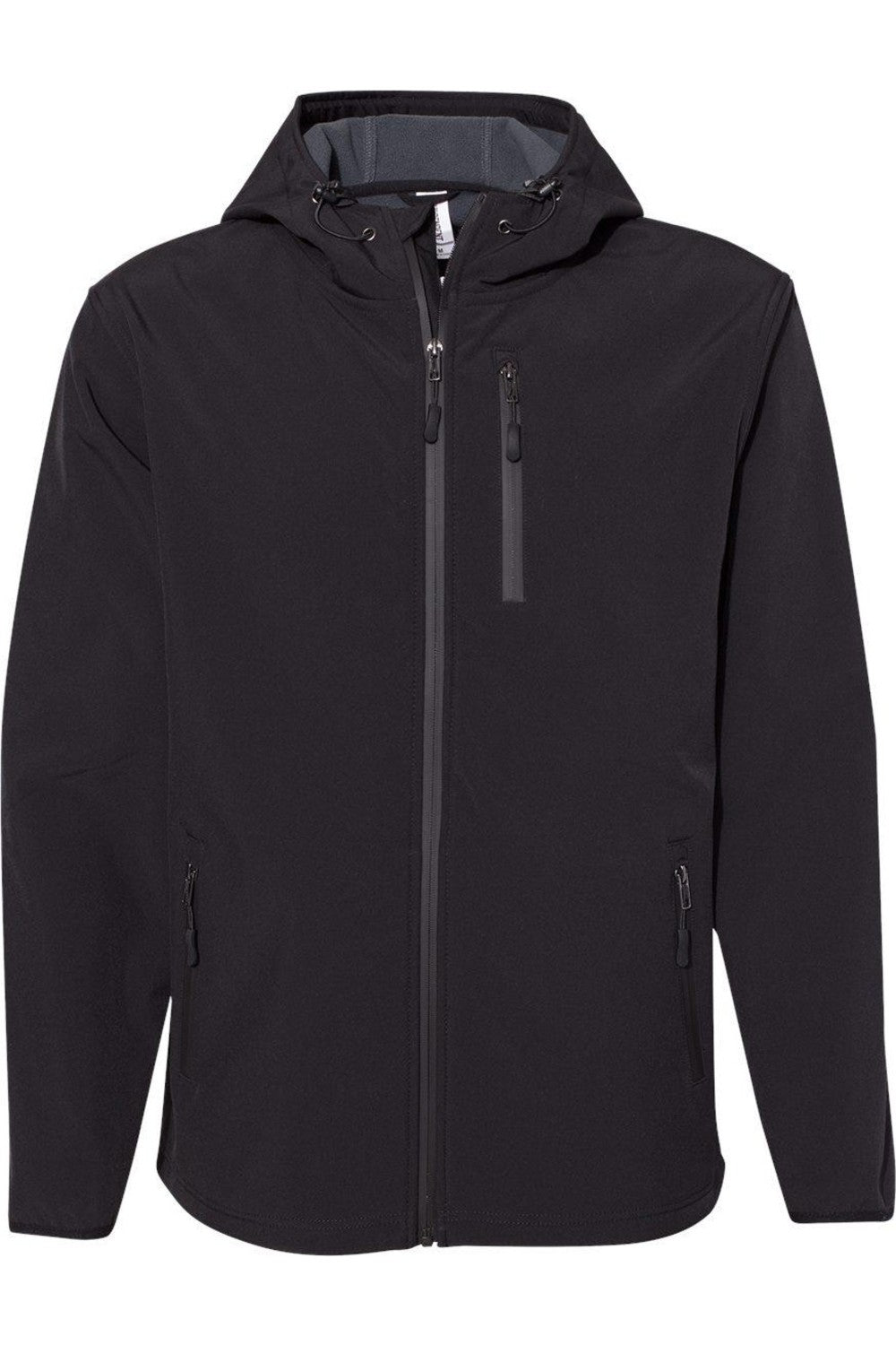 

Independent Trading Co. Куртка Poly-Tech Soft Shell, черный
