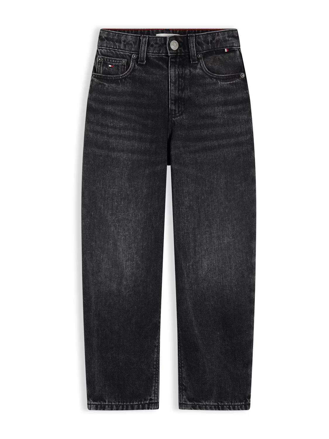 Джинсы Tommy Hilfiger Barrel Jeans из черного денима