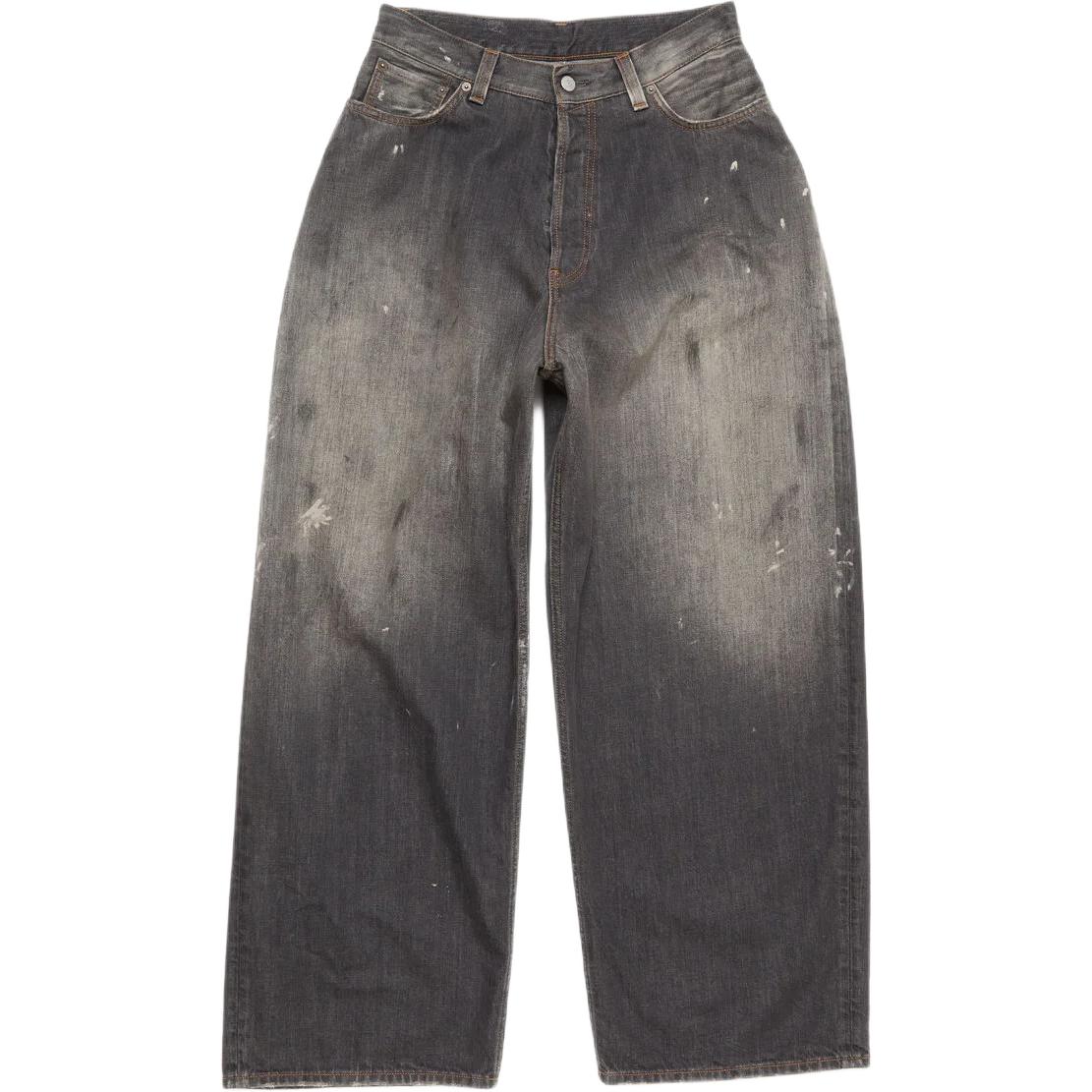 

Джинсы Super Baggy Fit Acne Studios, черные