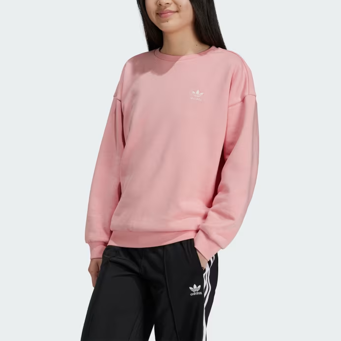 Adidas Originals Свитшот Semi Pink Spark для подростков — фото 4