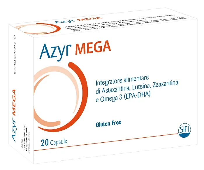 

Azyr Mega 20 капсул Добавка для глаз Sifi