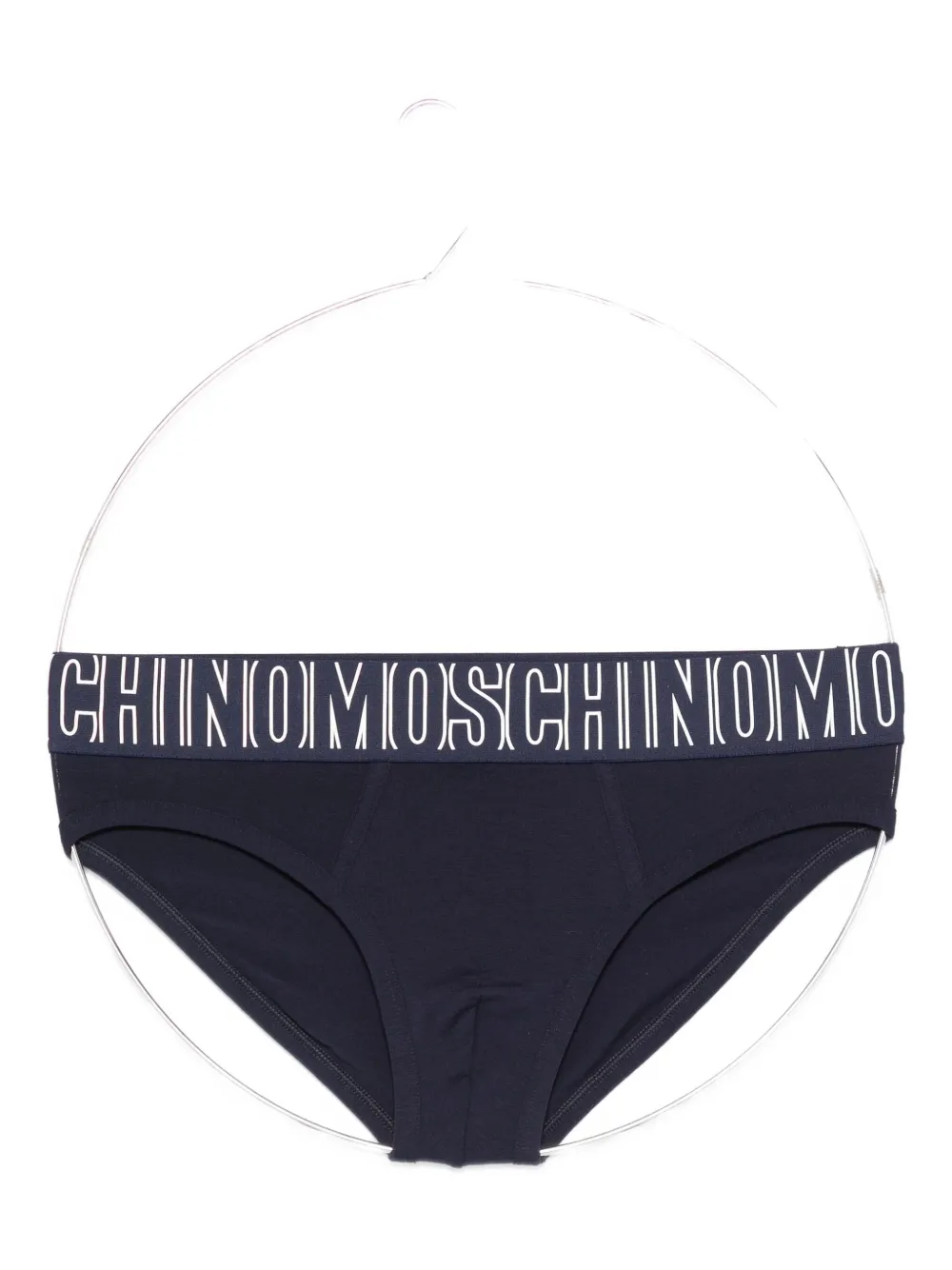 

Трусы с логотипом на поясе Moschino, синий