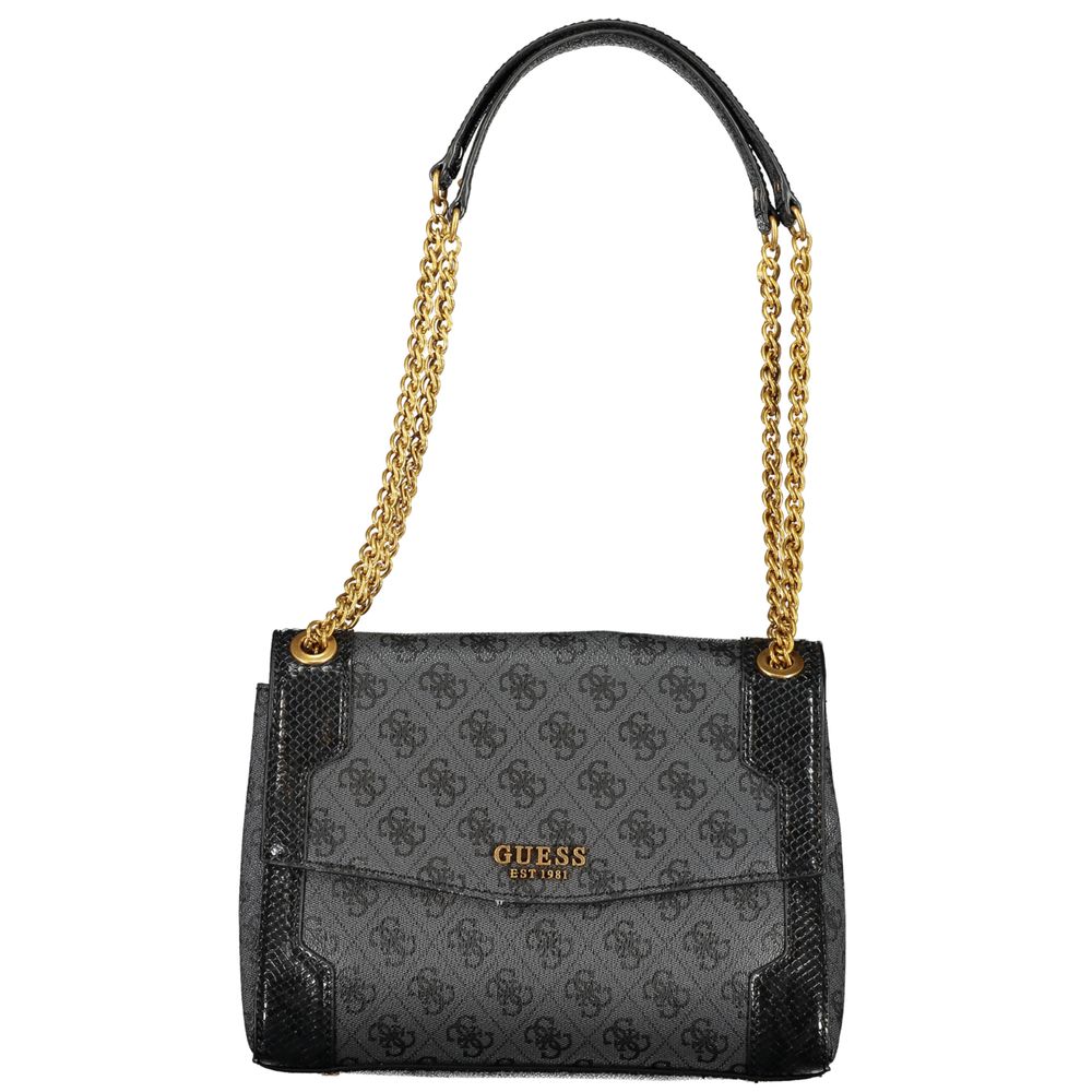 

Черная полиэтиленовая сумка Guess Shoes