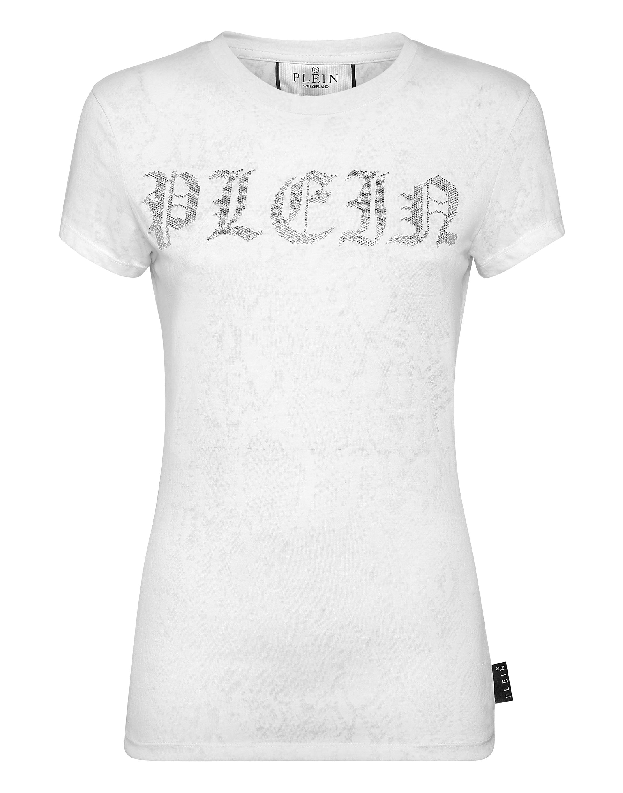 

Футболка с круглым вырезом Sexy Pure Fit Gothic Plein PHILIPP PLEIN, белый