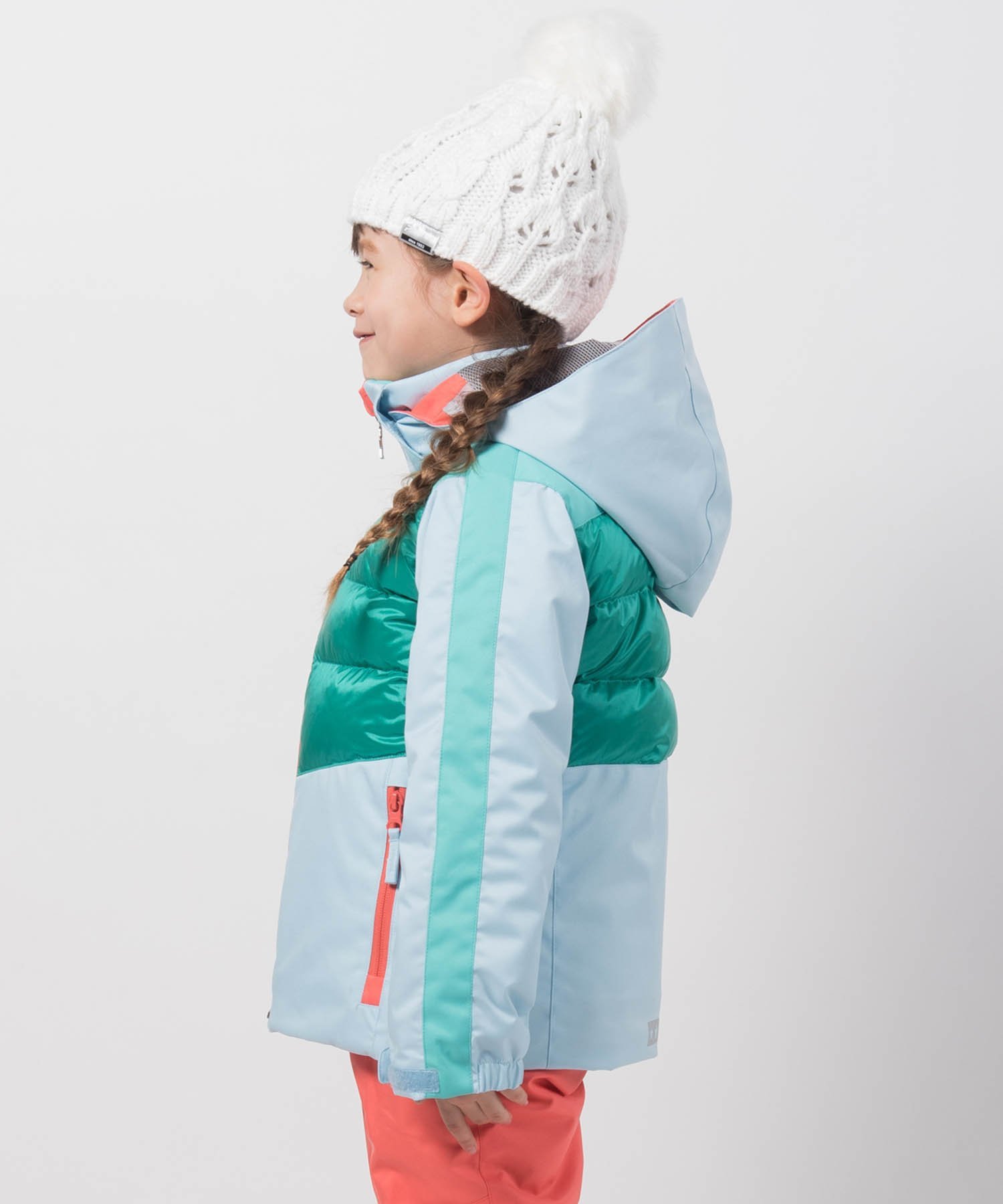 Пуховик Детское двухсекционное одеяло (K)/ESBH22P78 Phenix, Light Blue — фото 3