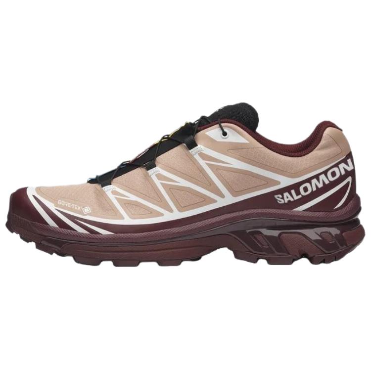 

SALOMON XT 6 устойчивые к истиранию водонепроницаемые и дышащие кроссовки для трейлраннинга и повседневного бега унисекс pink