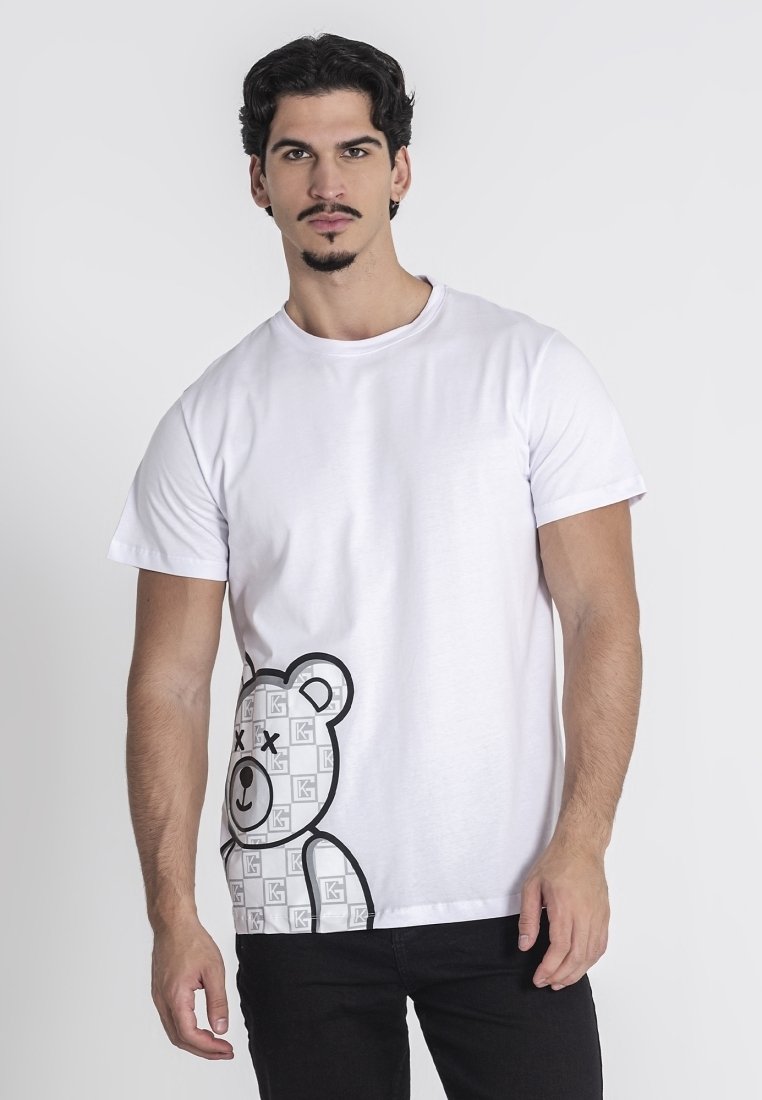 

Футболка с принтом CLONE BEAR Gianni Kavanagh, белый