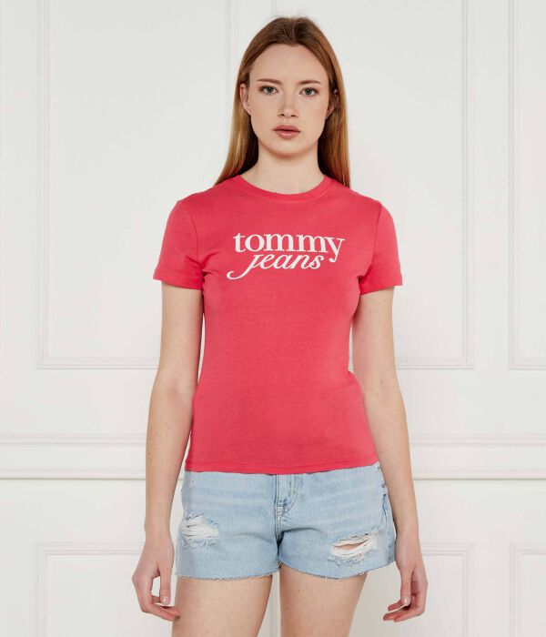 

Футболки Slim fit Tommy Jeans, розовый