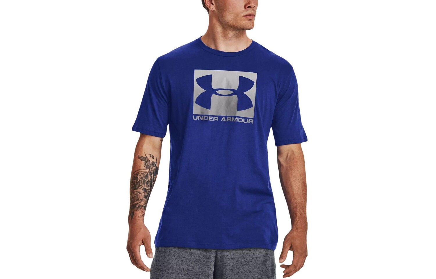 

Мужская футболка Under Armour, цвет Blue