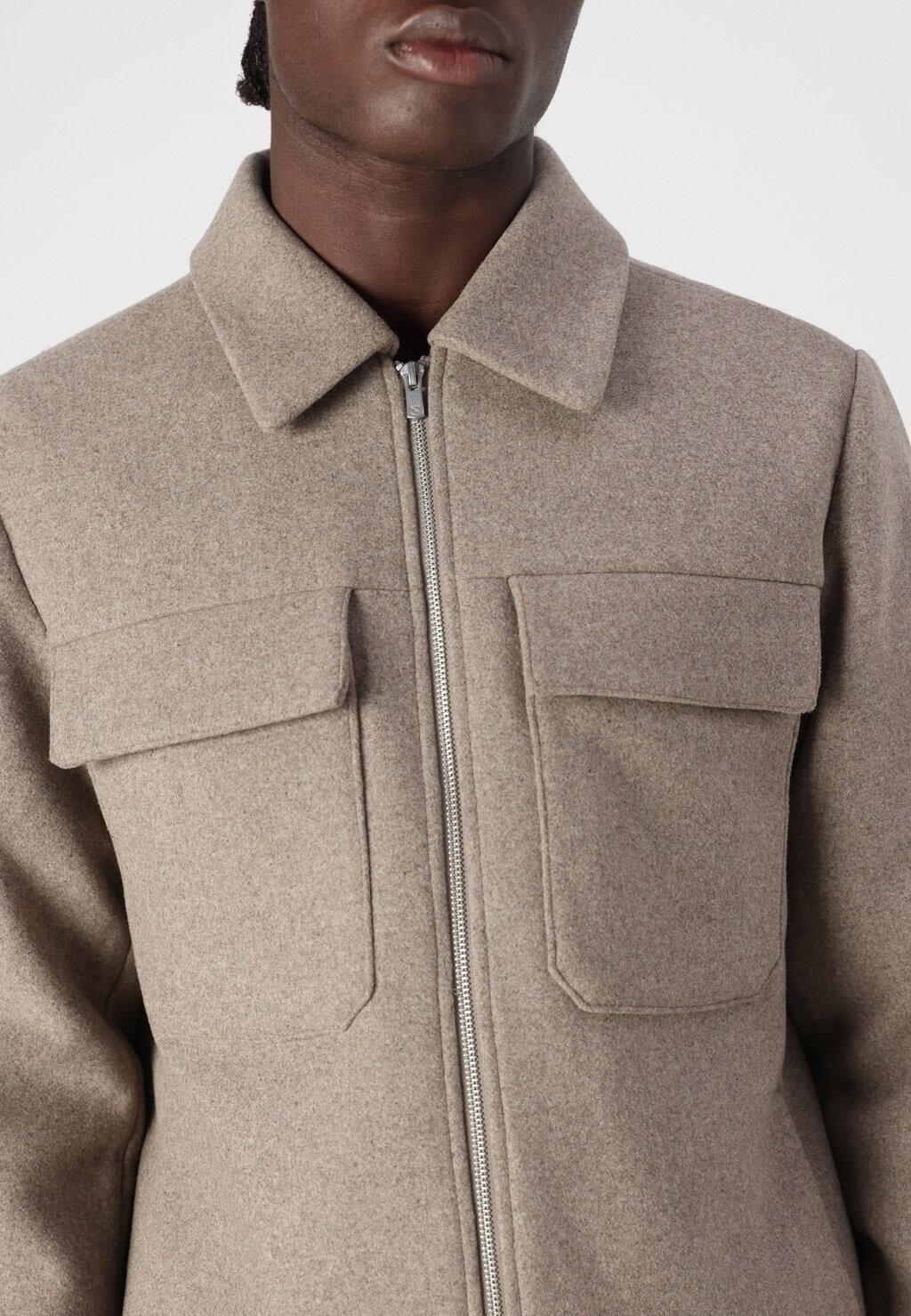 

Легкая куртка JPRBLURUSSEL JACKET Jack & Jones PREMIUM, бежевый