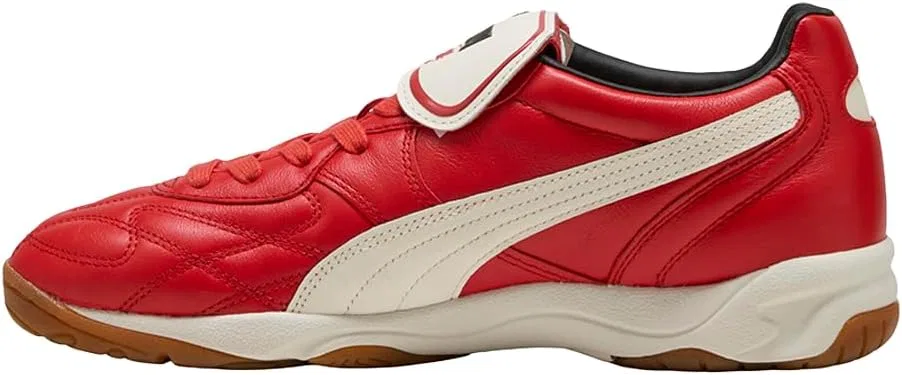 Кроссовки мужские PUMA King Indoor, красный/ Frosted Ivory — фото 3