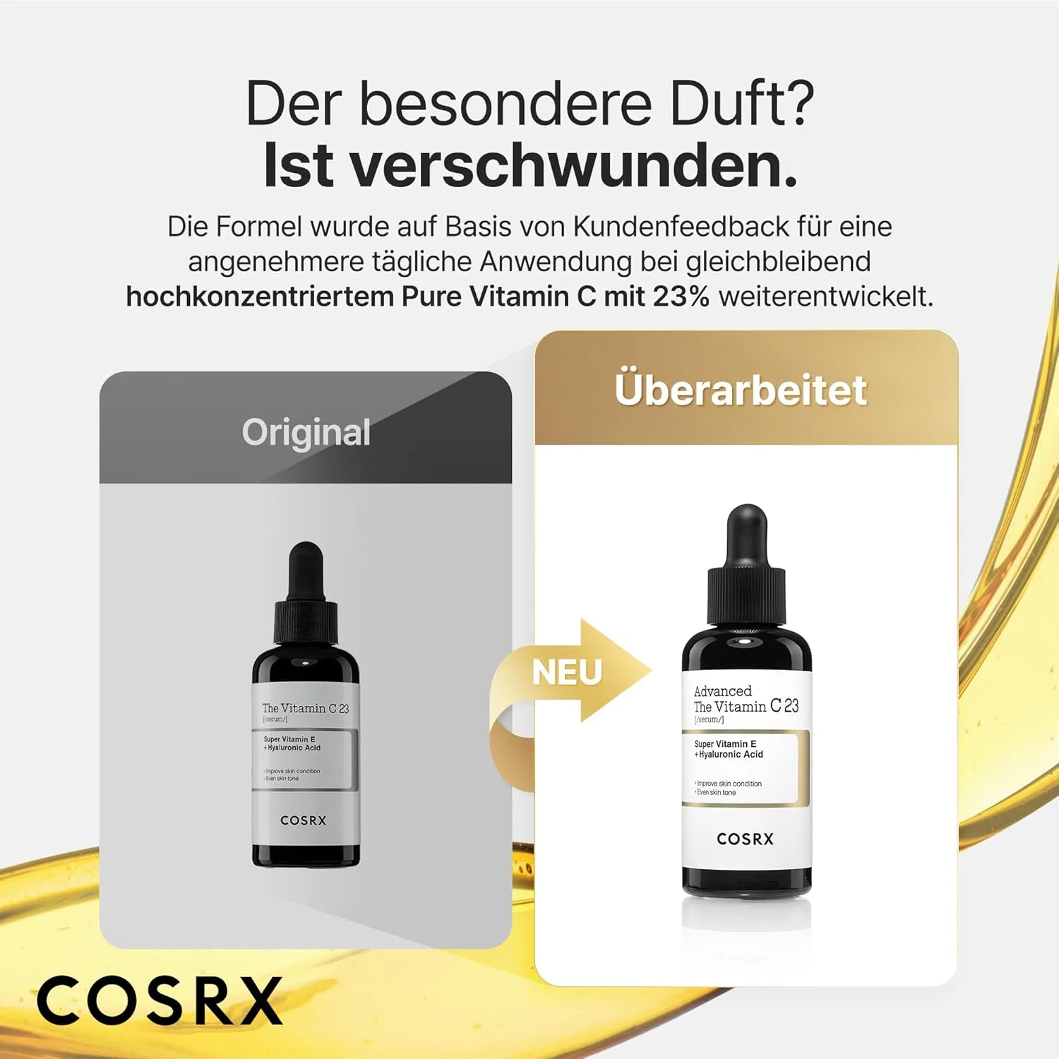 Бустер Cosrx — Advanced Pure Vitamin C % с витамином E и глутатионом, 20 мл — фото 3