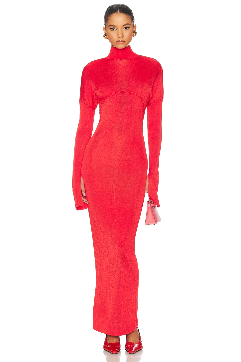 

Cordelia Maxi Knit Платье Helsa, Red