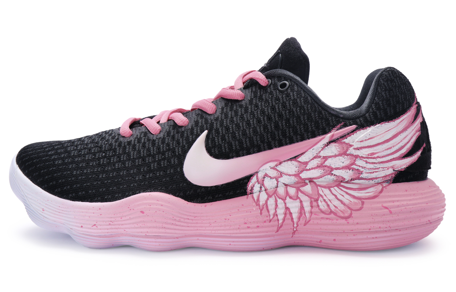 

Nike Гиперданк 2017 баскетбольные кроссовки мужские низкие черные