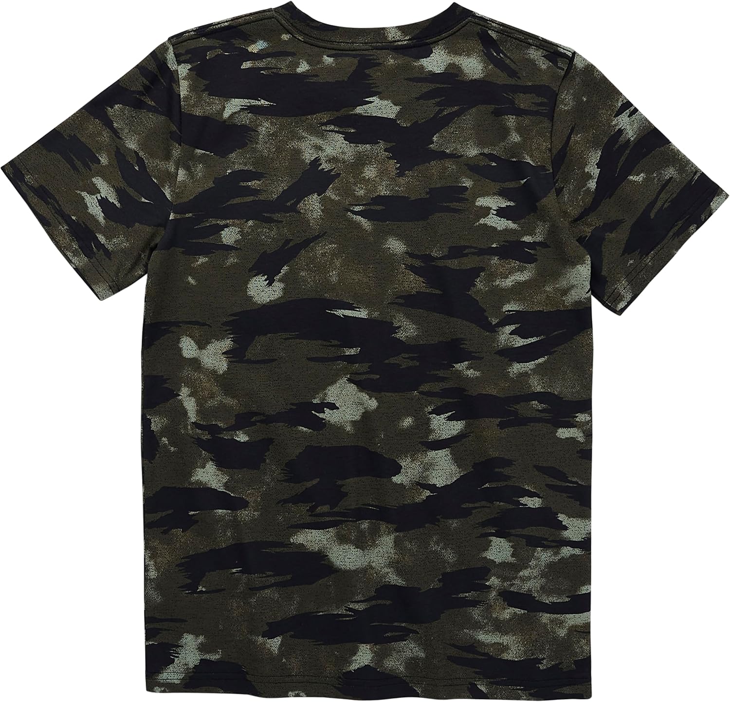 Детская футболка Carhartt с коротким рукавом и карманом, Dark Green Camo — фото 2