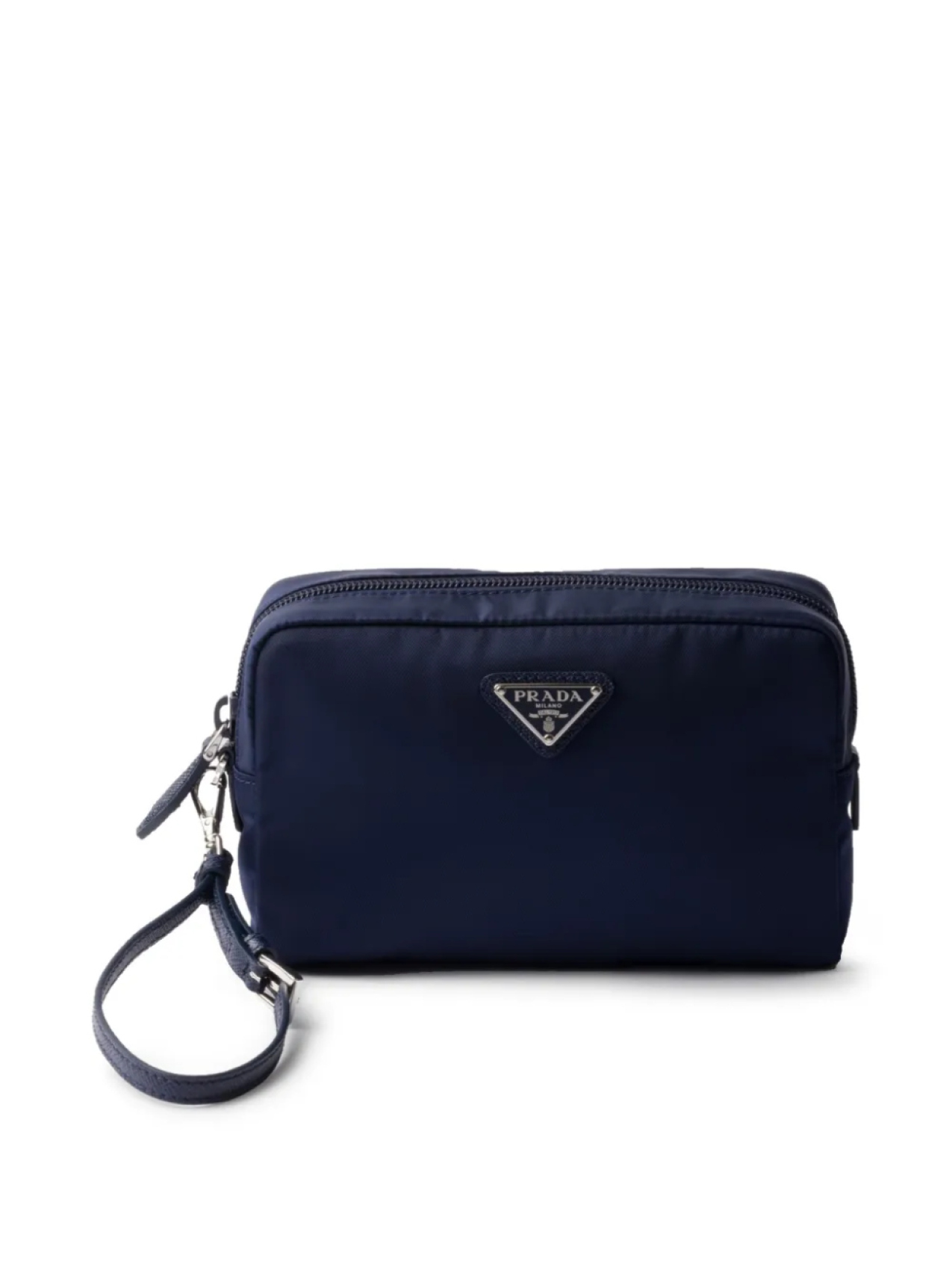 

Косметичка с логотипом Prada, синий