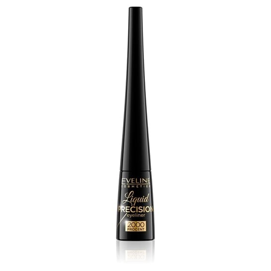 

Жидкая подводка для глаз черная, 4 мл Eveline Cosmetics, Liquid Precision