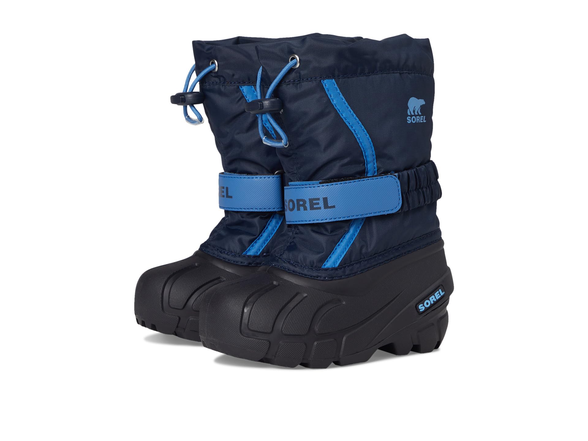 

Ботинки SOREL Kids Flurry Boot, цвет Collegiate Navy/Atmosphere