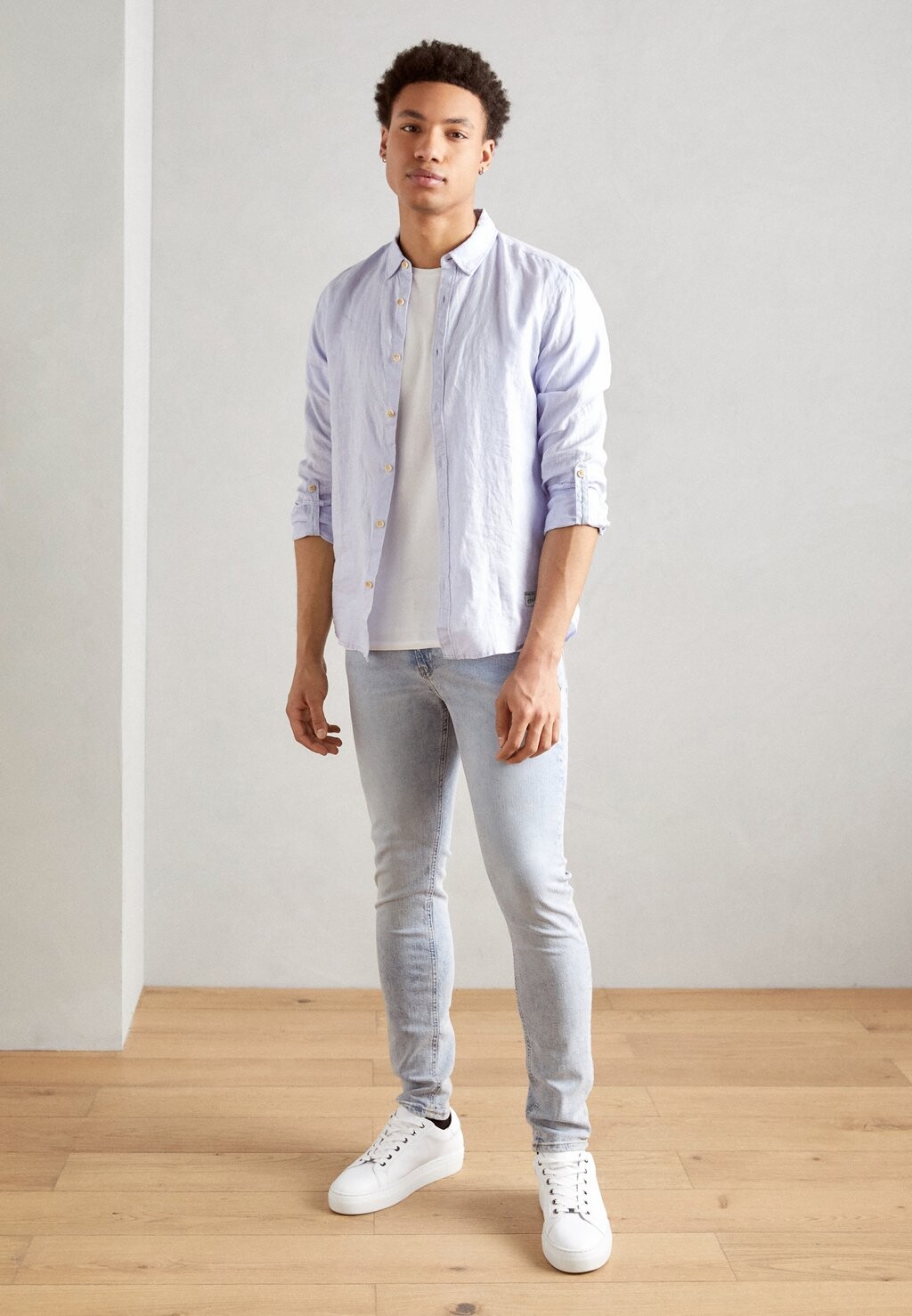 

Рубашка Scotch & Soda, светло-голубой