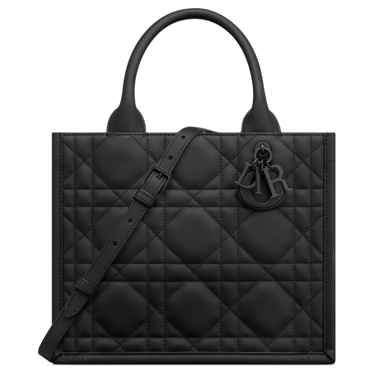 

DIOR Сумка BookTote из телячьей кожи, шоппер, сумка через плечо, кроссбоди, маленькая женская сумка черная
