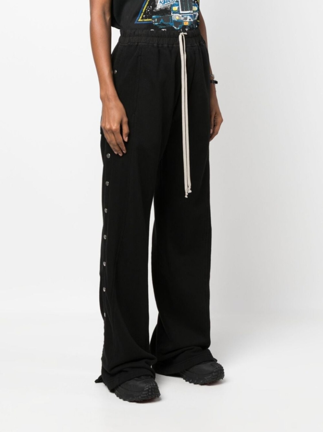 

Rick Owens DRKSHDW спортивные брюки Pusher из органического хлопка, черный