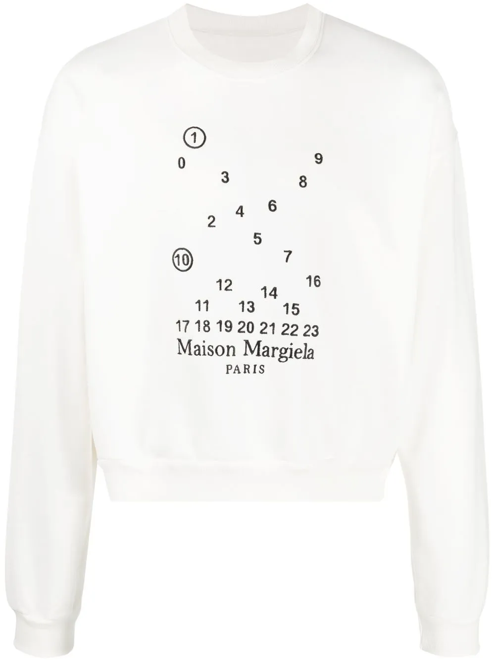 

Толстовка с логотипом MAISON MARGIELA, белый