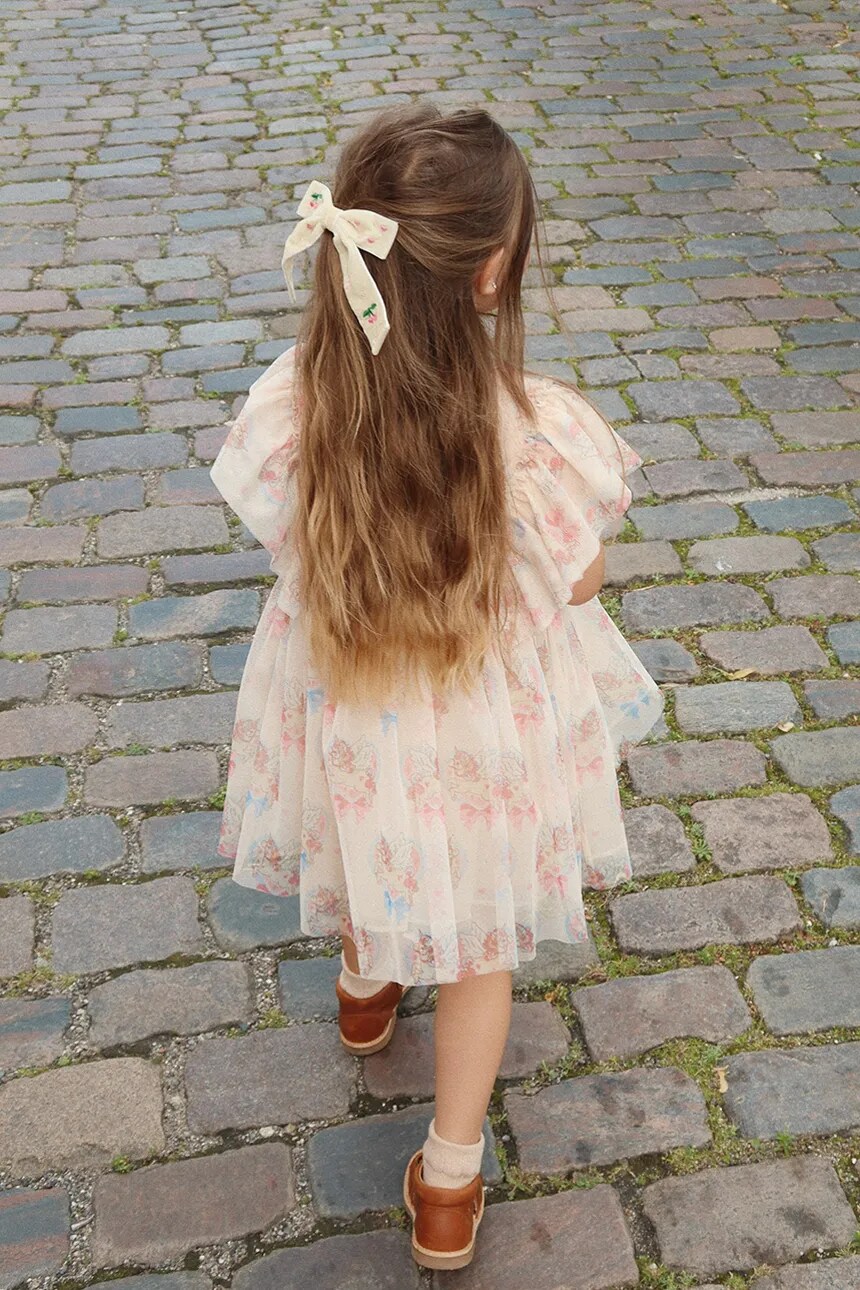 

Детское платье ADA FAIRY DRESS GRS Konges Sløjd, бежевый
