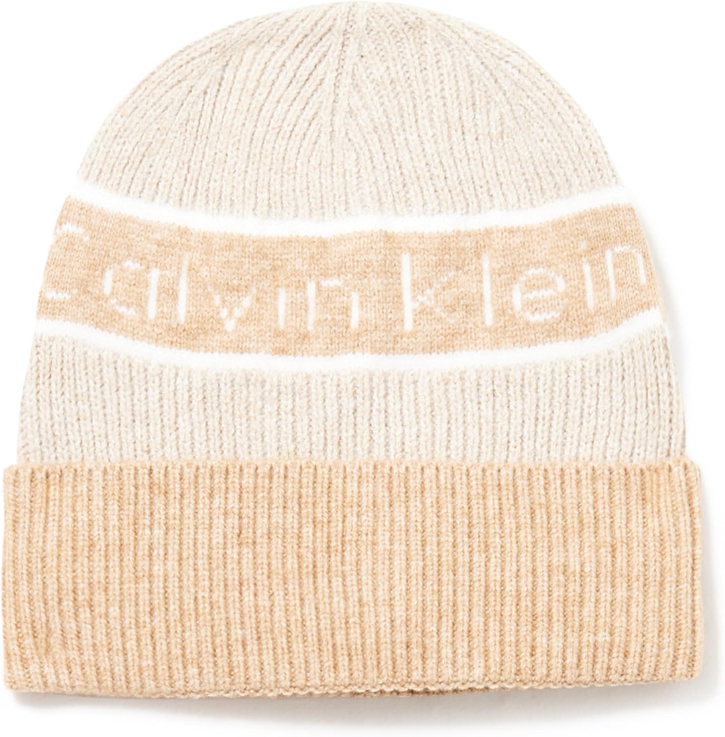 

Женская шапка-бини Calvin Klein Marled с логотипом, Heathered Almond