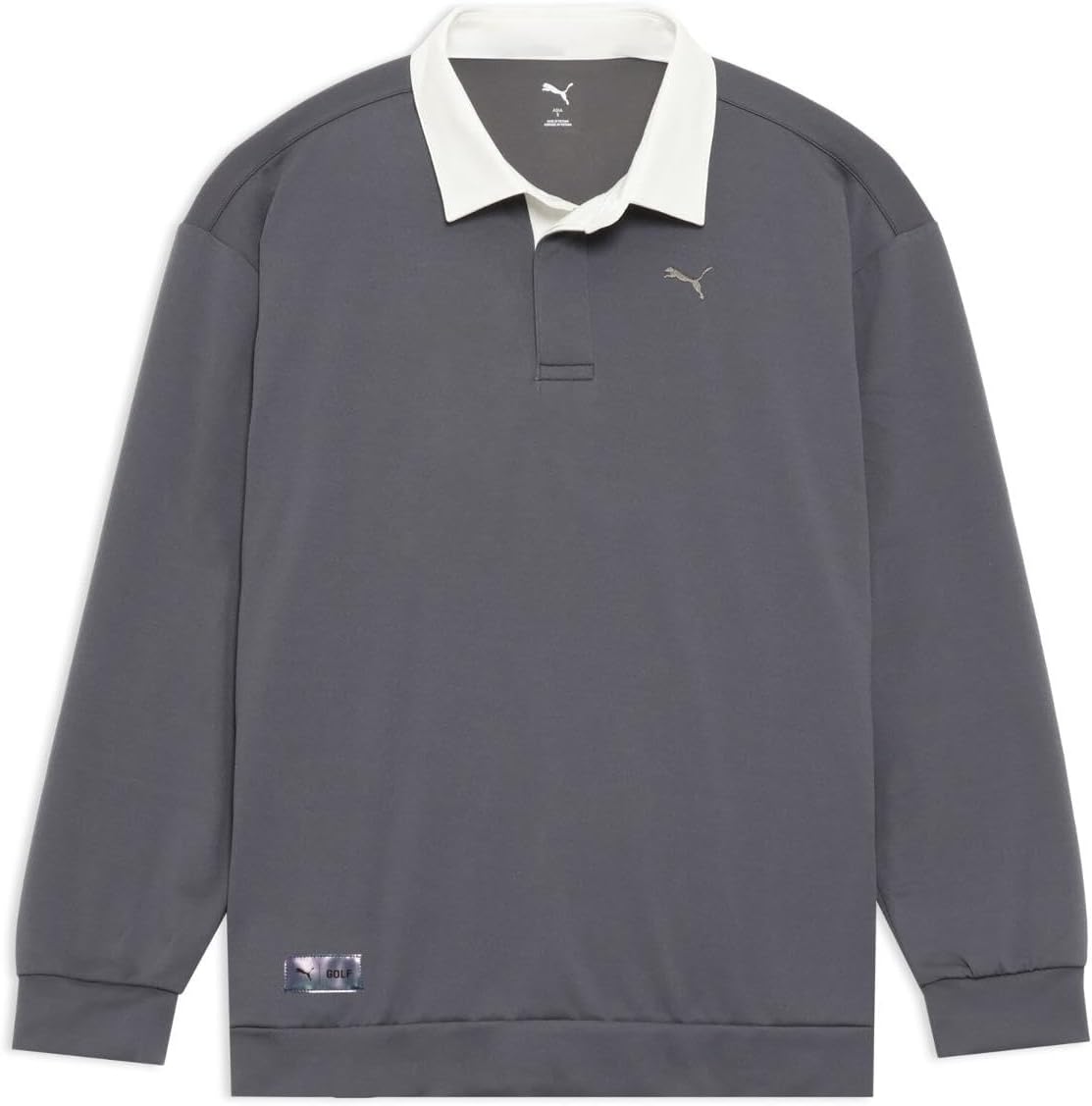 

Поло PUMA Golf FOG, с длинным рукавом/широкий силуэт, 63579403, пыльно-серый