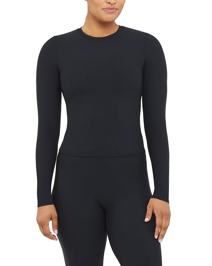 

SPANX Smooth OnForm Контурная водолазка с длинным рукавом SPANX, черный