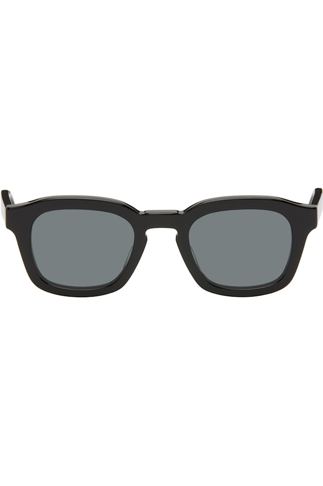 

Солнцезащитные очки прямоугольной формы из ацетата Thom Browne, черный