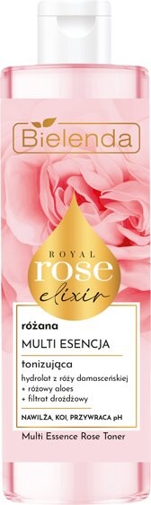 

Bielenda, Royal Rose Elixir, многофункциональная тонизирующая эссенция «Роза», 200 мл