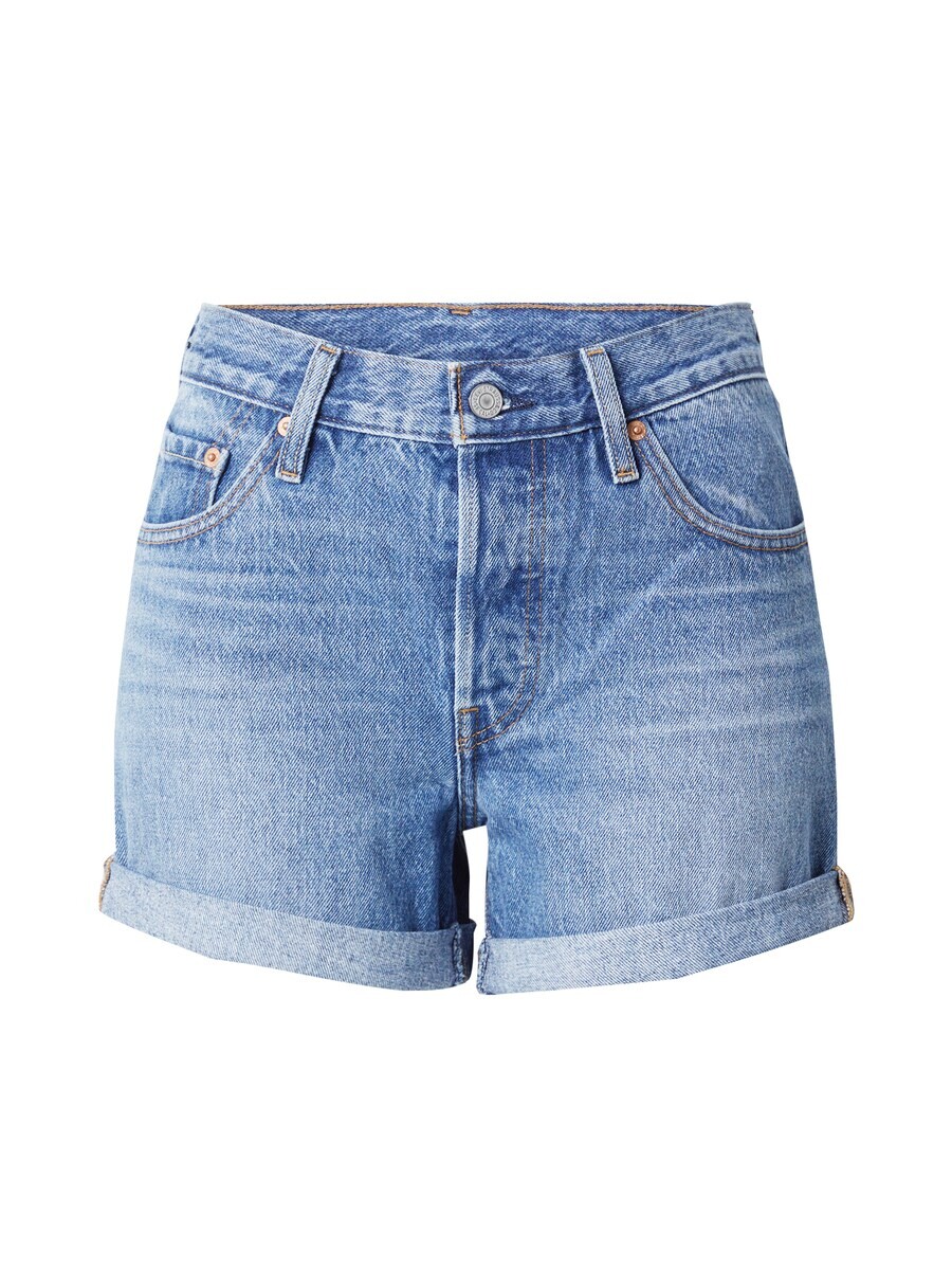 

Повседневные джинсы LEVI'S 501 ROLLED SHORT, синий джинсовый