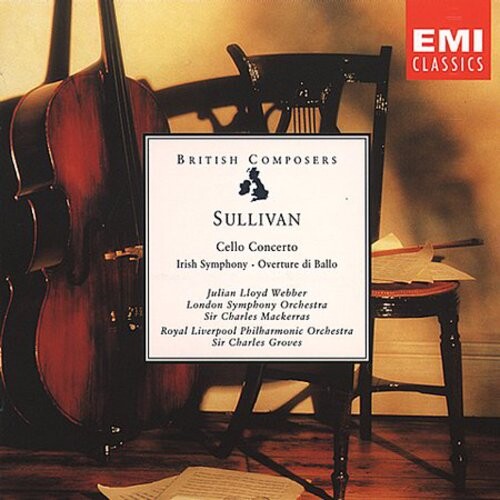 

CD диск Sullivan / Elgar / Webber / Mackerras / Groves: Concerto Cello/Sym Irish/Ov Di Ballo