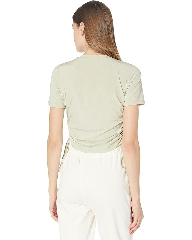 

Футболка WAYF Ruched Knit Tee, цвет Sage