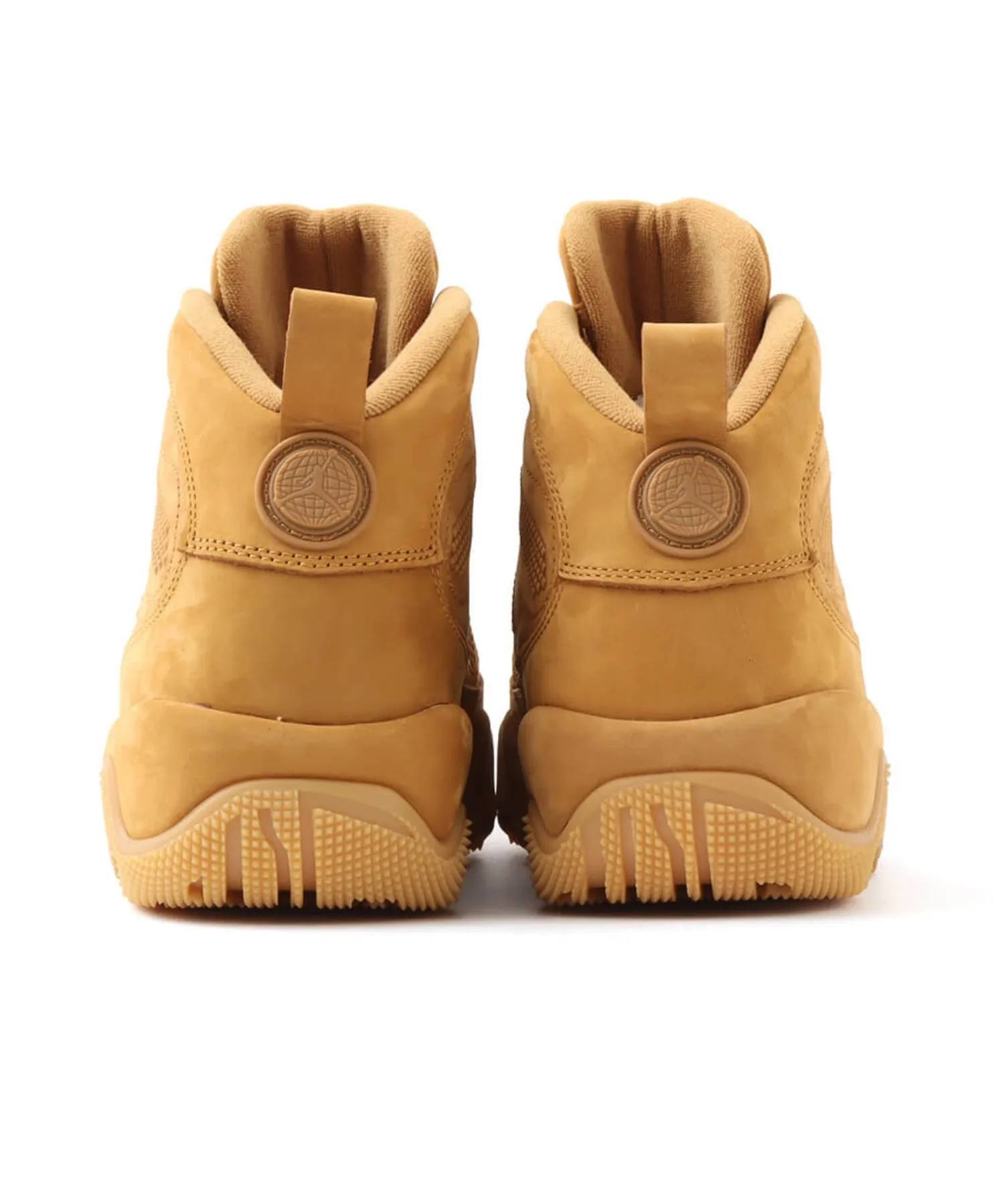 Мужские/женские ботинки из кожи Air Jordan 9 Retro Boot NRG JORDAN BRAND коричневые — фото 3