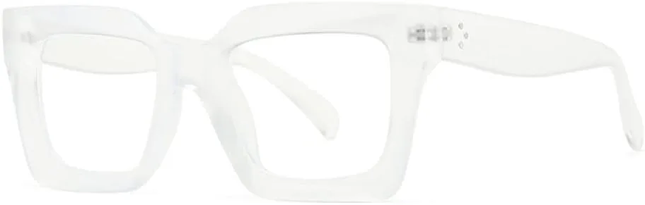 

Ретро-солнцезащитные очки «кошачий глаз» для женщин, сине-фиолетовые солнцезащитные очки для мужчин, защита от ультрафиолета UV400 LANGSER, Transparent Clear