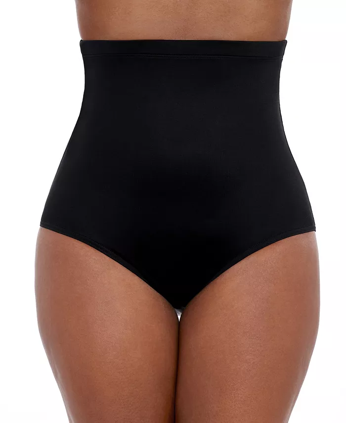 

Женские однотонные супервысокие плавки для купания Miraclesuit, черный